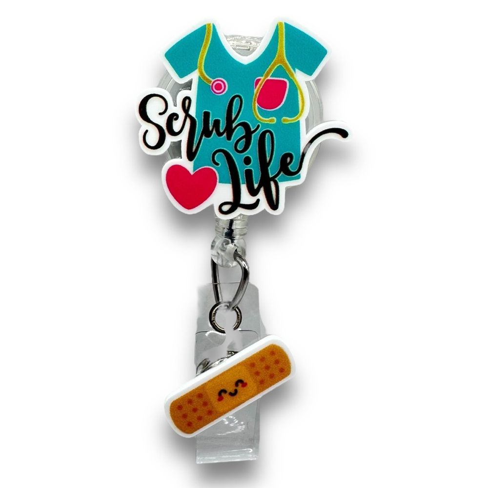Cute Funny Badge Reel Nurse Life Bandage